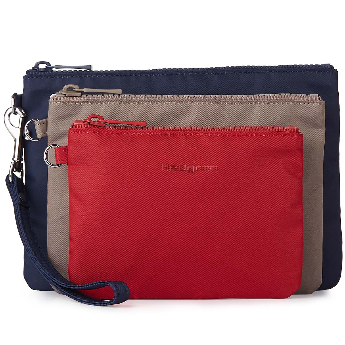 HFOL10/840-01 Набор из 3-х косметичек HFOL10 Marc 3 Pouch Set Hedgren Follis  - Вид №1