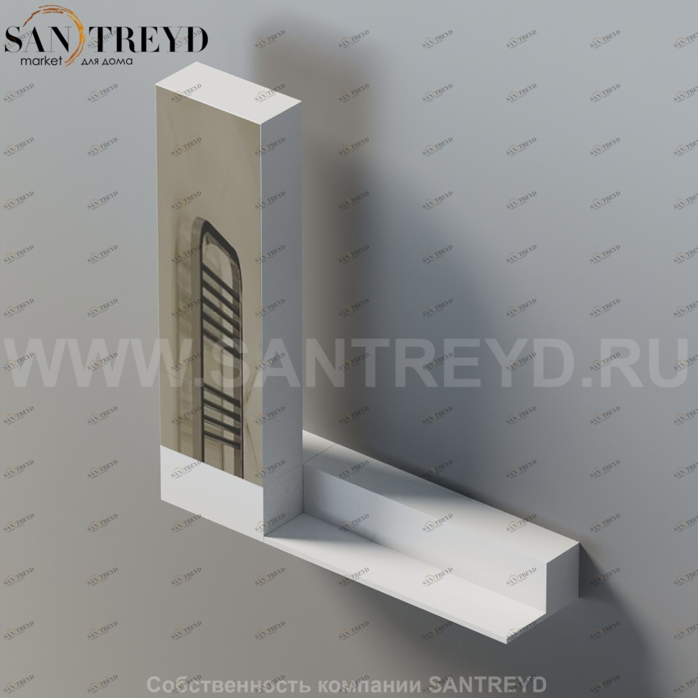 Agape JET Полка из белого МДФ ASPE031