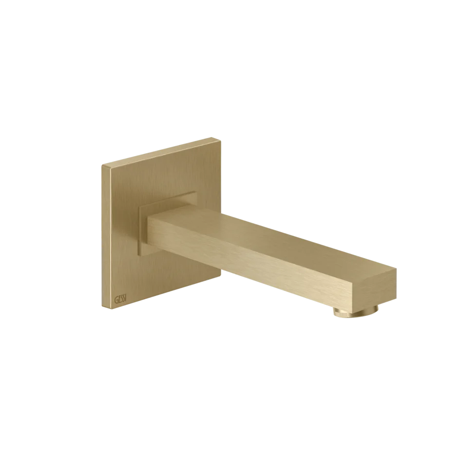 Носик для ванны 20120 726 Gessi Rettangolo k ТЕПЛАЯ БРОНЗА BR. PVD 20120726
