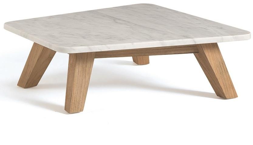 Ethimo Садовый журнальный столик из мрамора Rafael sun-id-1417036 - Вид №2