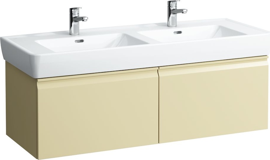 H4830810959991 Шкафчик под раковину с сифоном, экономящим пространство, для раковины 814967, 2 выдвижных ящика LAUFEN PRO - Вид №4