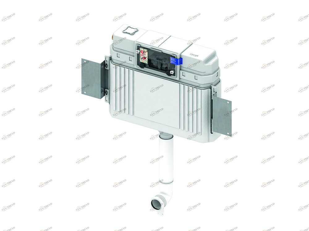 9041008 Cмывной бачок Uni TECEbox с монтажной пластиной, высота 1 060 мм 