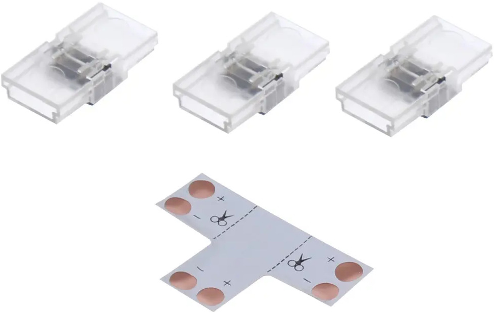 APEYRON - Комплект коннекторов для светодиодной ленты с Т-образным соединением 82013159