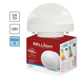 Лампа светодиодная Bellight GX53 12 Вт 1000 лм холодный белый цвет света