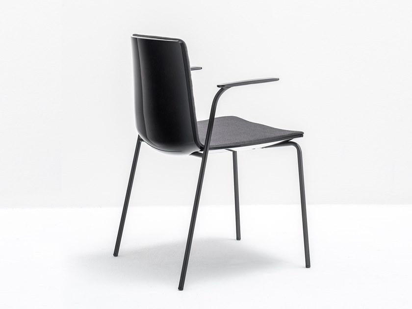 Pedrali Мягкое кресло из поликарбоната с подлокотниками Noa 726 - Вид №6