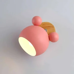 91656946 Настенный светильник Flylight Panda-pink цвет розовый STLM-0913575