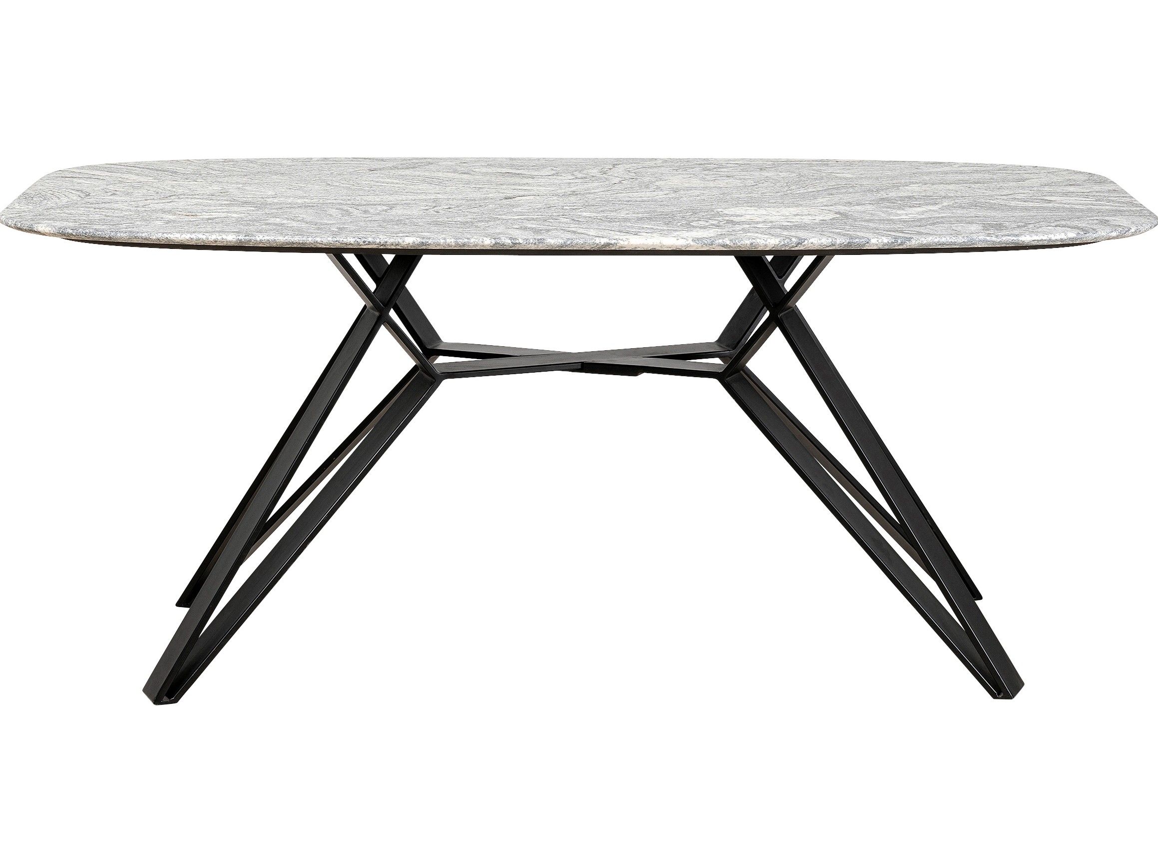 Овальный гранитный стол KARE Design Окинава ARCH-00014090