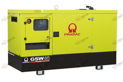 Дизельный генератор Pramac GSW65I в кожухе sun-id-1030594
