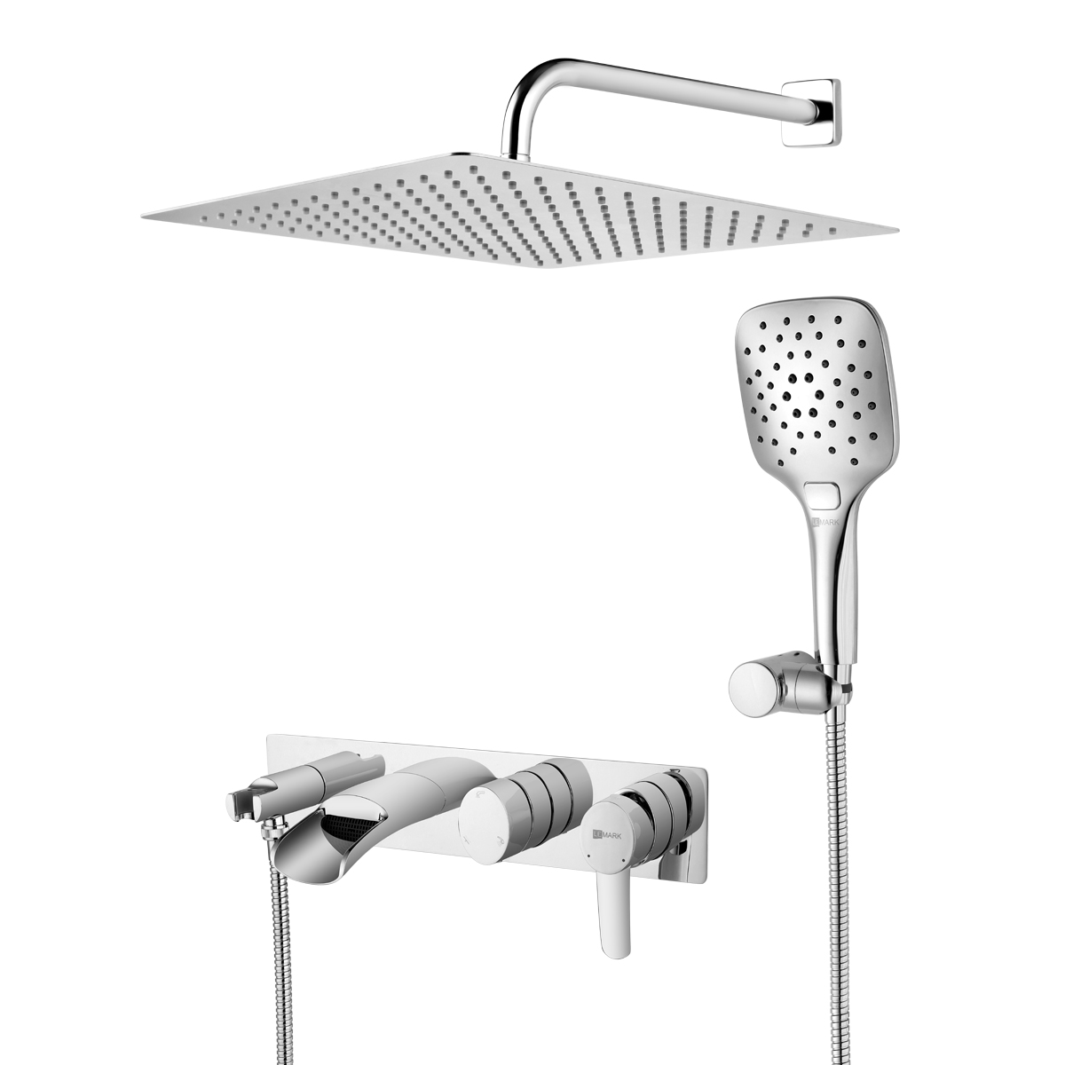 LM3225C Смеситель Atlantiss для ванны и душа, встраиваемый LEMARK ATLANTISS 