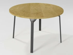 Barel Круглый обеденный стол из дерева