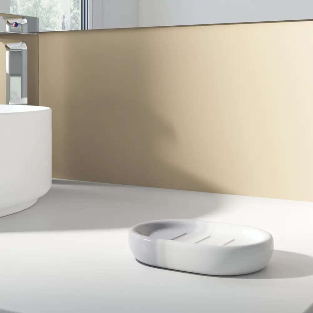 Керамическая мыльница SENSEA Bab в классическом белом цвете 82729970 STLM-0034841 - Вид №3