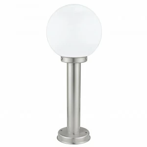 Уличный светильник ландшафтный H 50 см серебро Nisia 30206 EGLO NISIA 00-3896590 Серебро