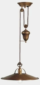 Il Fanale Регулируемый подвесной светильник из металла Poggio 203.13.of