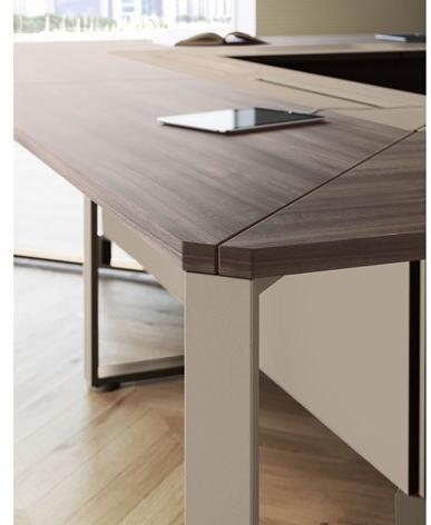 Las Mobili Модульный стол для переговоров из дерева I-meet sun-id-1381089 - Вид №1