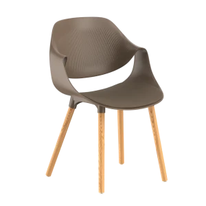 Кухонный стул STEPP Il Tornese с деревянными ножками 89440280