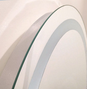 Настенное круглое зеркало