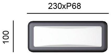 Terzo Light Настенный светильник для улицы / потолочный светильник для улицы из пластика sun-id-1458330 - Вид №6