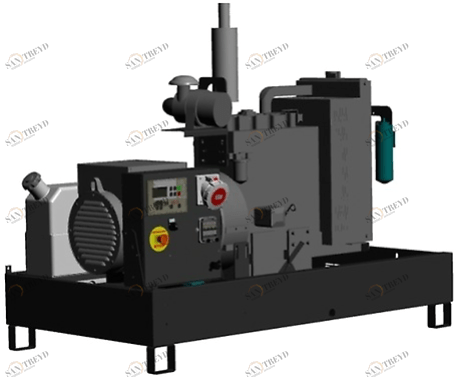 Дизельный генератор Pramac GBW30P (380 V) sun-id-1034937