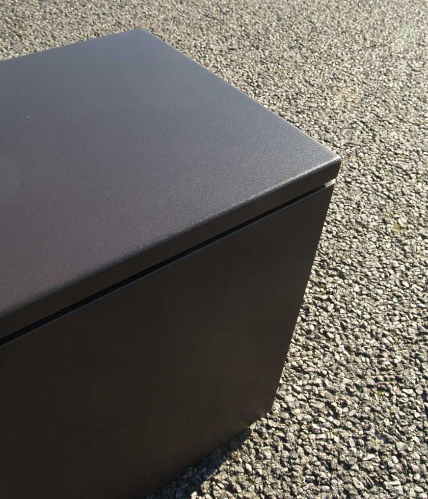 IMAGE'IN Скамья из фибробетона и алюминия с контейнером sun-id-1380321 - Вид №8