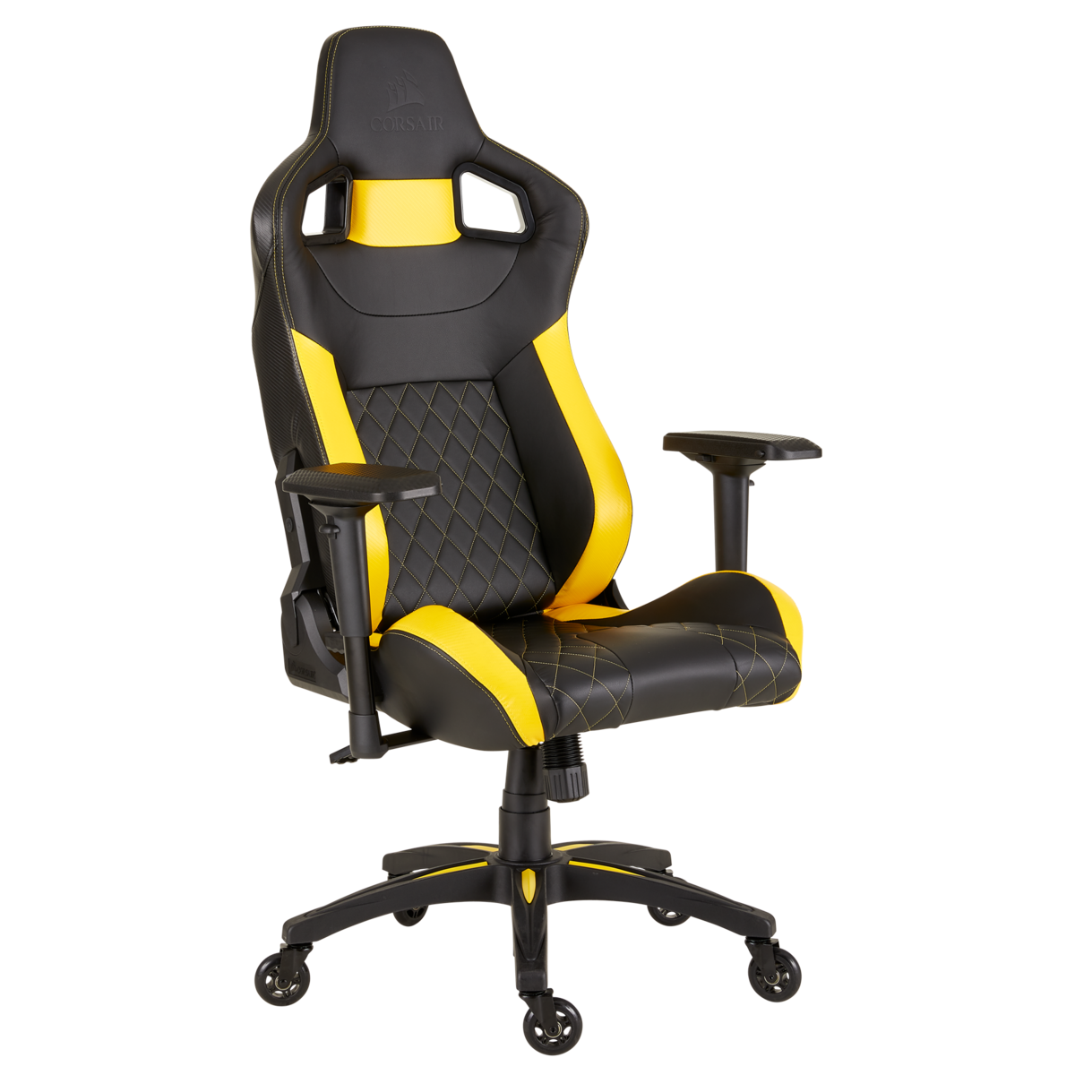 CF-9010015-WW Игровое кресло gaming™ t1 race 2018 gaming chair black/yellow Corsair Corsair T1 RACE 2018 Santreyd  - Вид №7