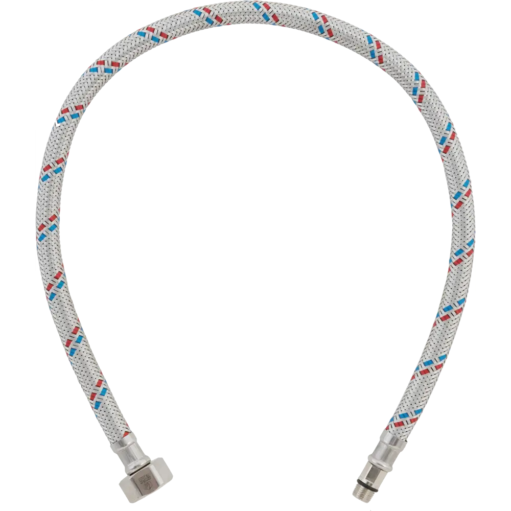 Гибкая подводка для воды 1/2" М10 штуцер-гайка 150 см 82894095 STLM-2128557 Santreyd 