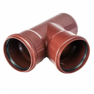 8M3167E11050 SANHA M3-167E тройник, угол 67,5°  DN 100x50 / OD 110x50 мм