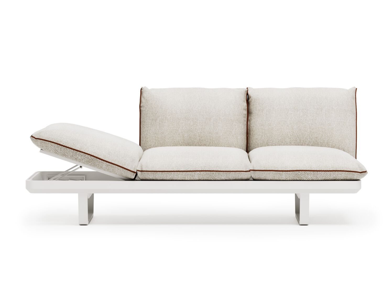 Модульная садовая скамейка со спинкой Atmosphera Венеция ARCH-00011594