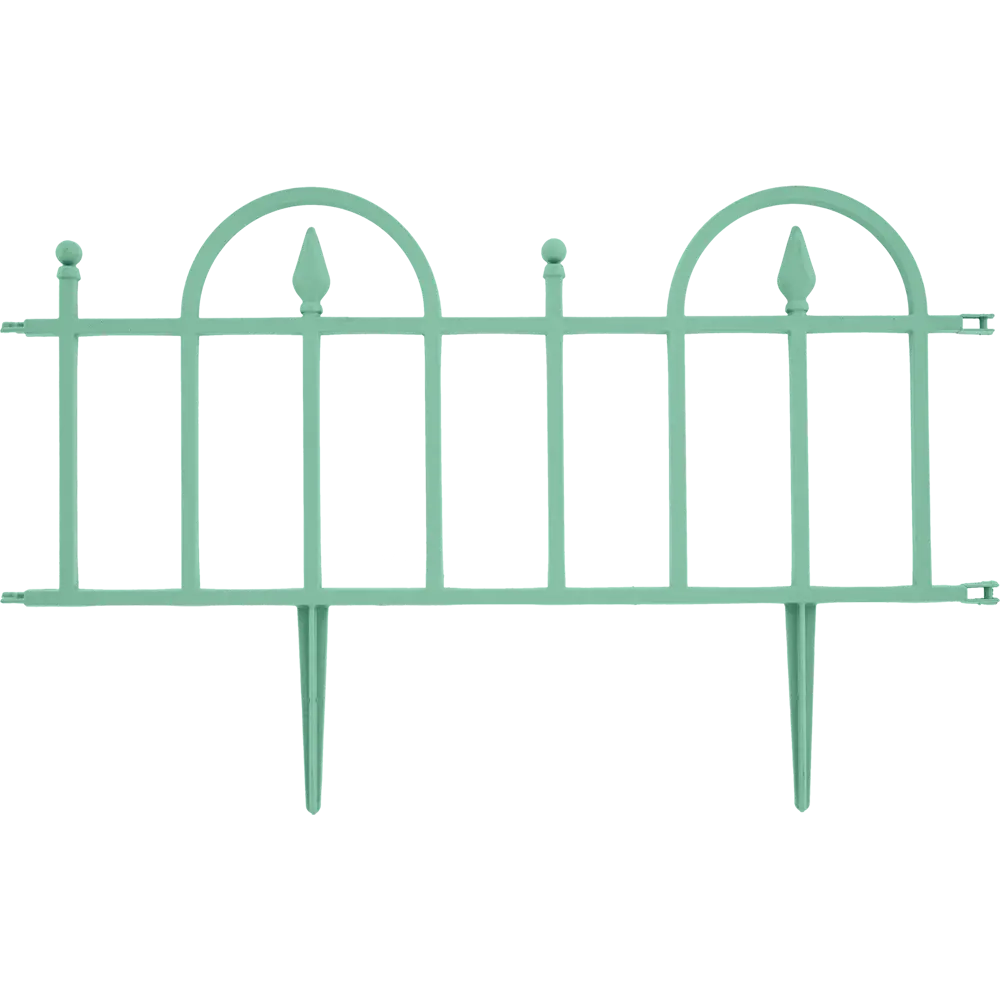 Заборчик 40x60 см полипропилен зеленый 5 шт Santreyd STLM-2143546