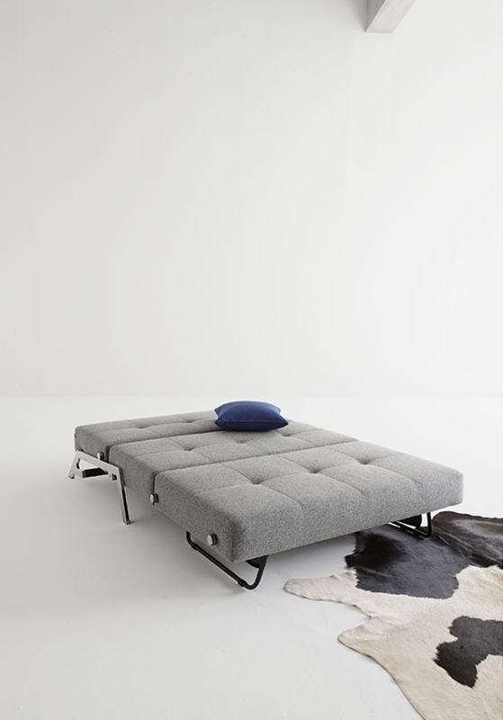 Диван Cubed 140 с подушками и хромированными ножками, гранит Innovation Living CUBEDS3 - Вид №5