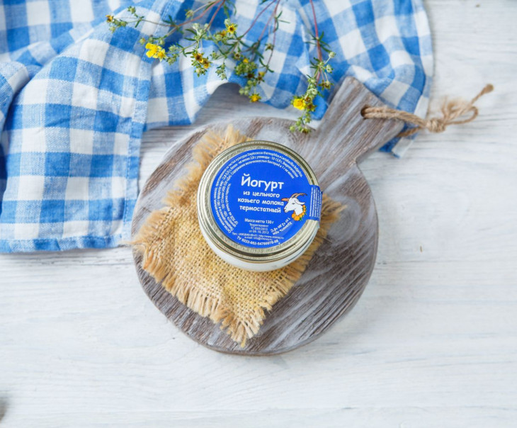 471 Йогурт из козьего молока 2,8-5,5% Вкусляндия  - Вид №2