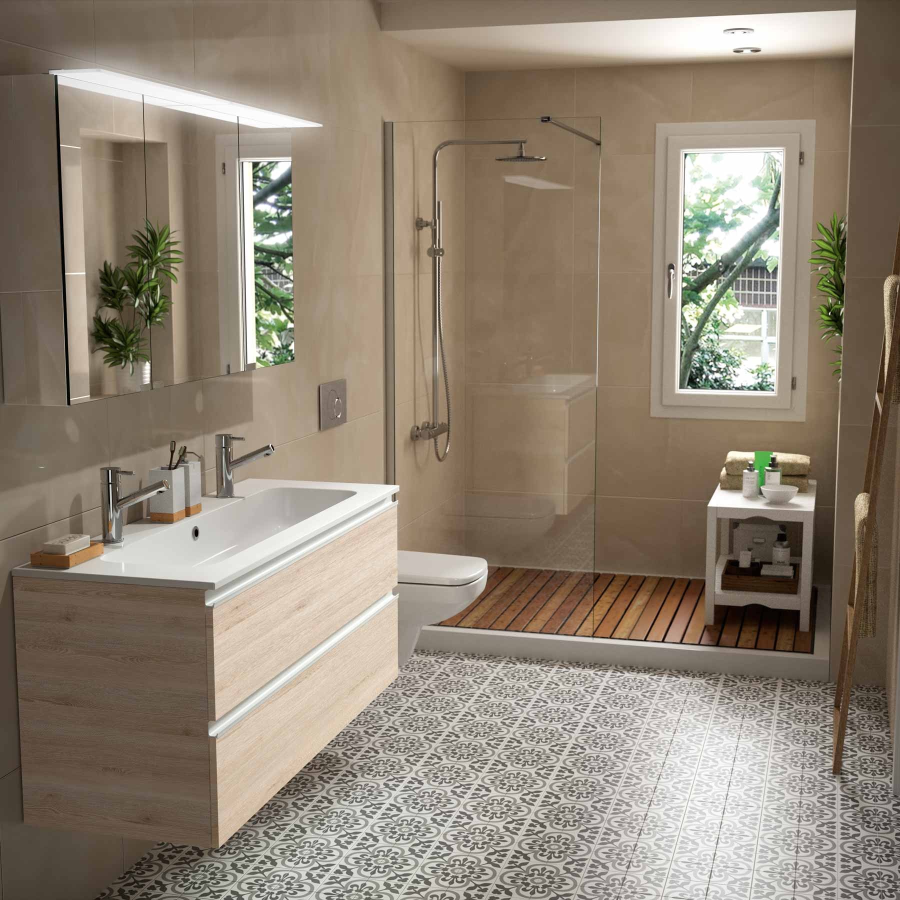 21073 SALGAR Раковина SOFIA 1205 1 раковина и 2 смесителя MINERALMARMO 1205 x 15 x 460 мм - Вид №2