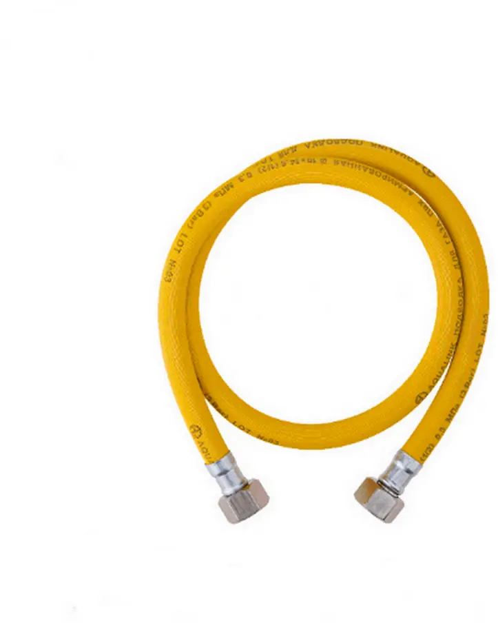 91473552 Гибкая подводка ПВХ для газа Aqualink 3/4" внутренняя-внутренняя резьба 1.2 м. STLM-0801998