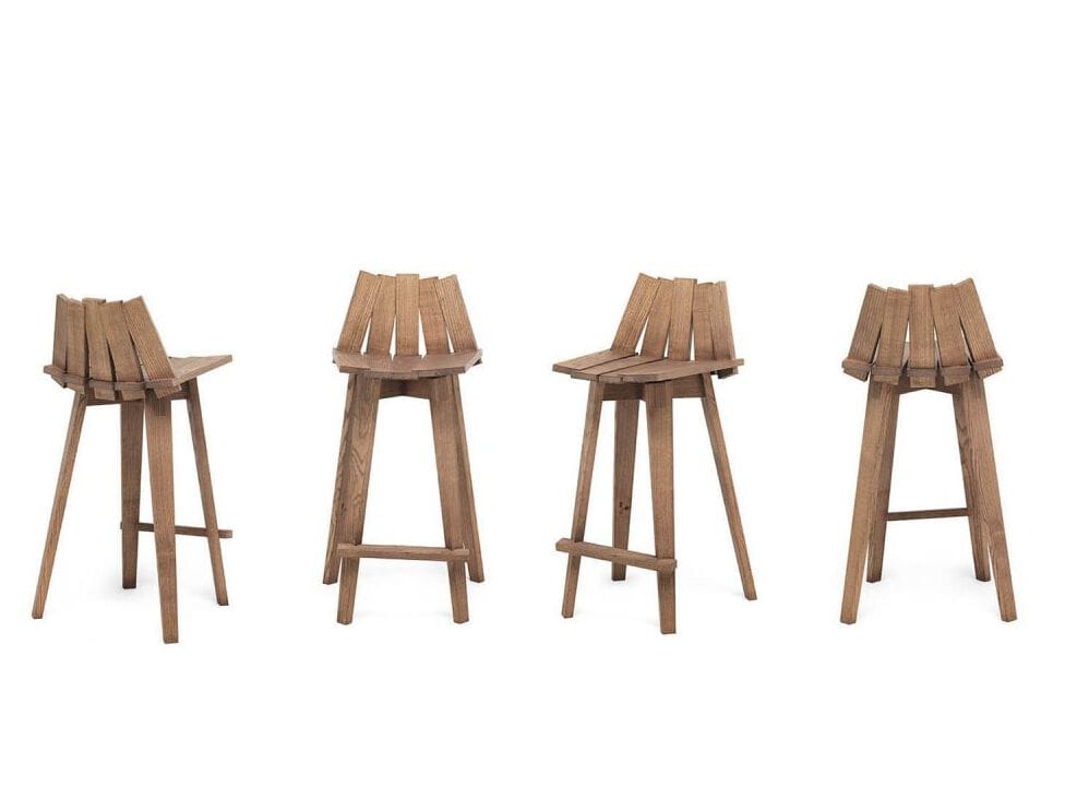 Табурет из ясеня Mogg FRANK ARCH-00046665 - Вид №6