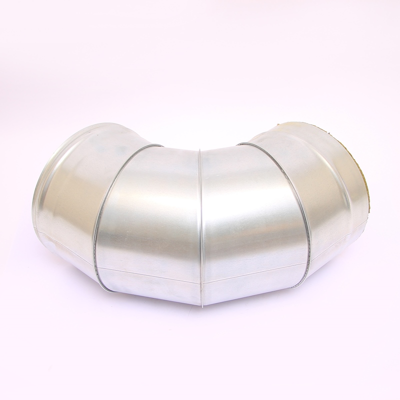 Сэндвич-колено 90" Ferrum Ф180х280 нержавеющая сталь (430/0,5мм) FD08180N4FF - Вид №2