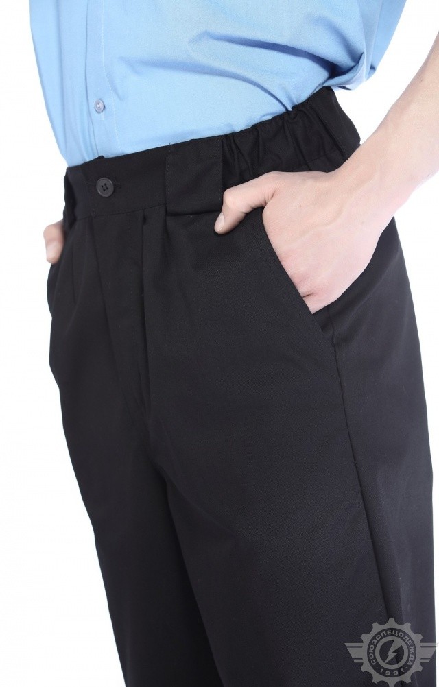 61513 Костюм "Страйк" летний черный  Одежда для охранных структур  размер 44-46/158-164 Спецодежда  - Вид №13