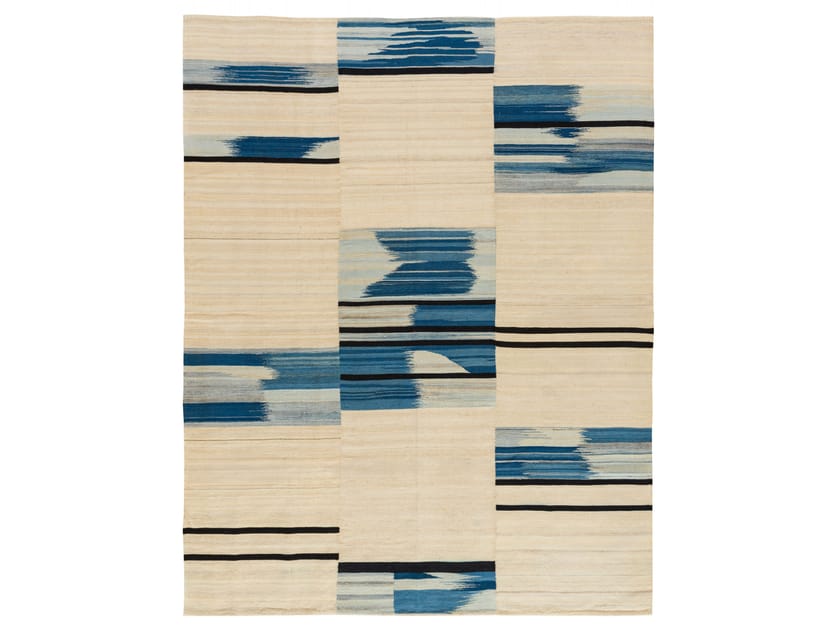 Прямоугольный шерстяной ковер Zollanvari дизайнер Flatweaves ARCH-00098341