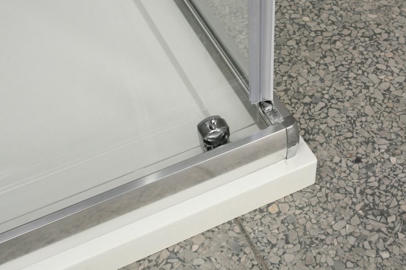 Душевой уголок BelBagno UNO-A-2-95-P-Cr - Вид №1