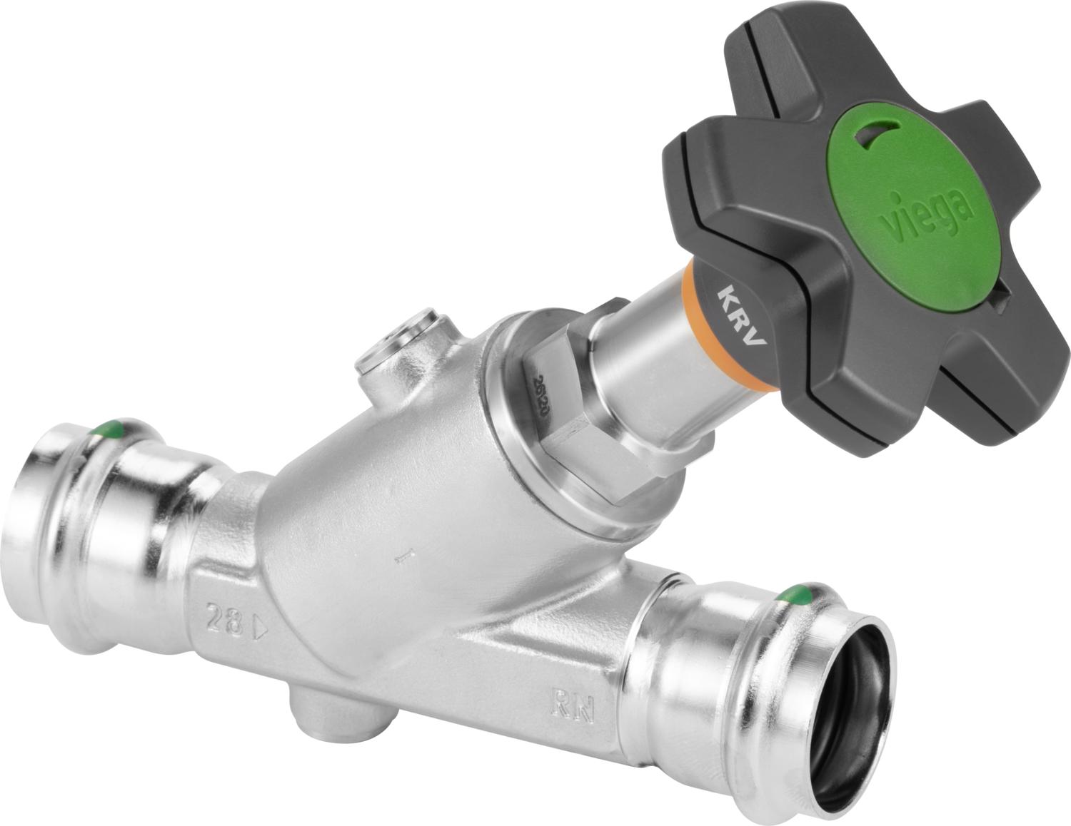 Viega Наклонный вентиль CRV Easytop Inox 2338.5 (757977) 757 977