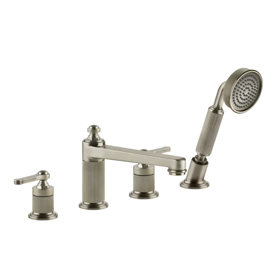 Смеситель для ванны 65045 149 Gessi Venti20 МАТОВЫЙ НИКЕЛЬ FINOX 65045149