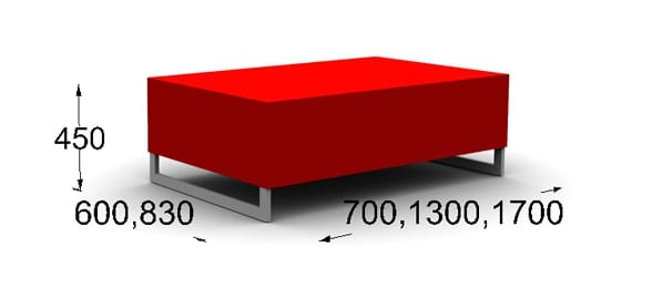 Мягкая скамья Inno коробка ARCH-00085494 - Вид №2
