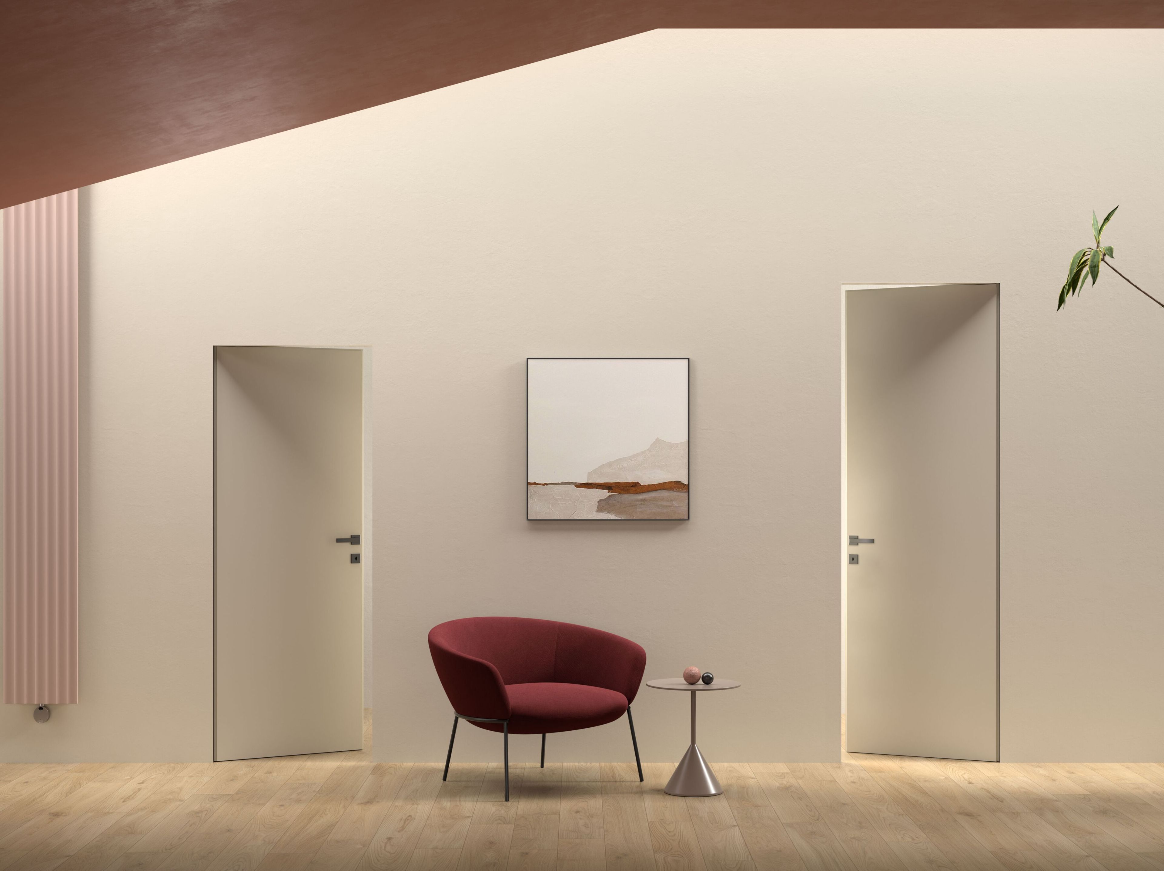 Реверсивные стены заподлицо дверь Ermetika xREVERx XL ARCH-00146314