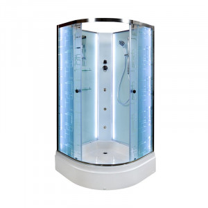 D120S+ эл. L Душевая кабина DETO Серия D