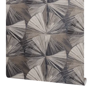 Victoria Stenova Chance - флизелиновые обои с абстрактным узором в коричневых тонах 89400056