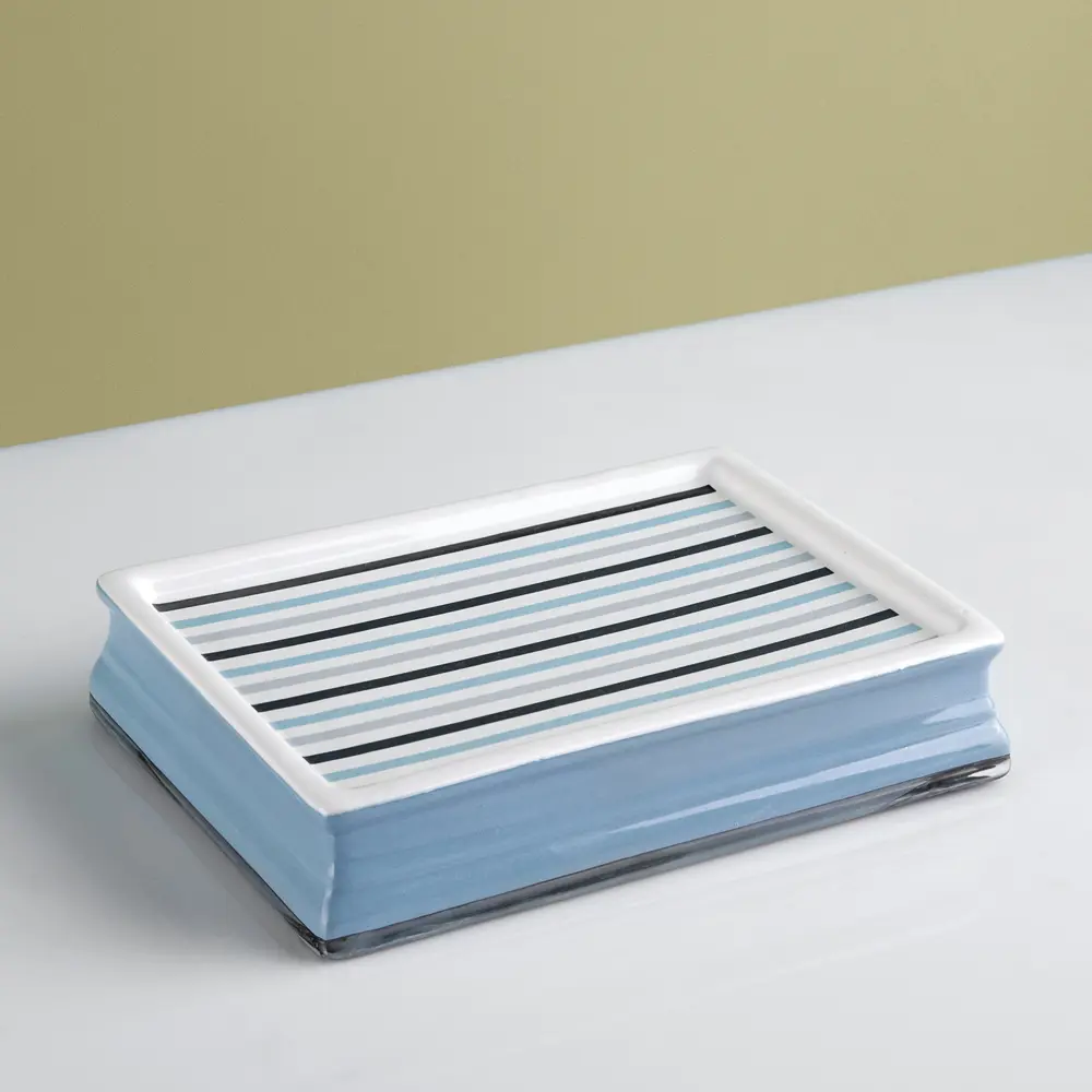 Мыльница настольная «Морская» керамика VERRAN Delmar STLM-2156351 - Вид №2