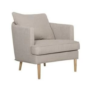 Кресло Julia, светло-бежевое, обивка Caleido