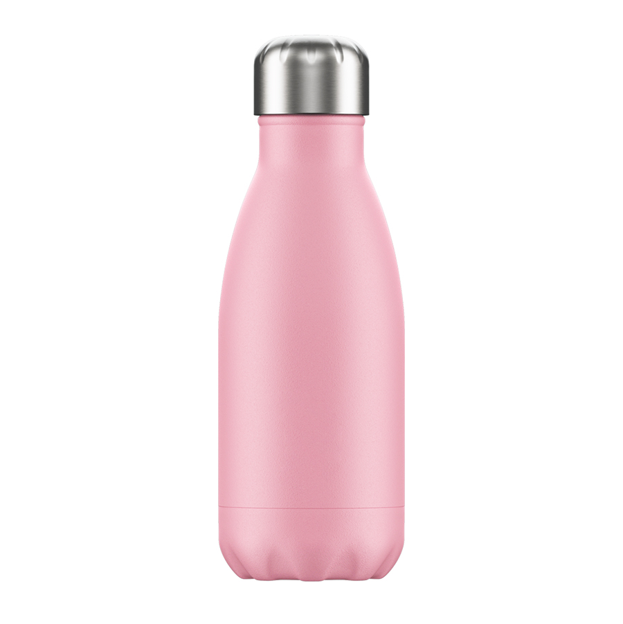 B260PAPNK Термос pastel, 260 мл, розовый Chilly's Bottles  - Вид №1