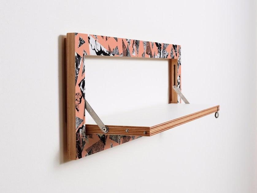 AMBIVALENZ Складная фанерная полка Fläpps shelf 80×27-1 Fl060043 - Вид №1