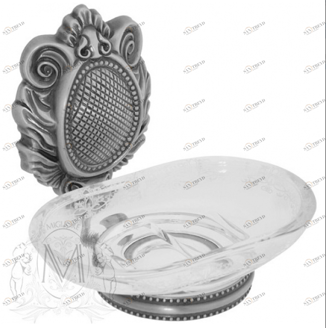 Мыльница MIGLIORE Cleopatra ML.CLE-60.701.CR хром 