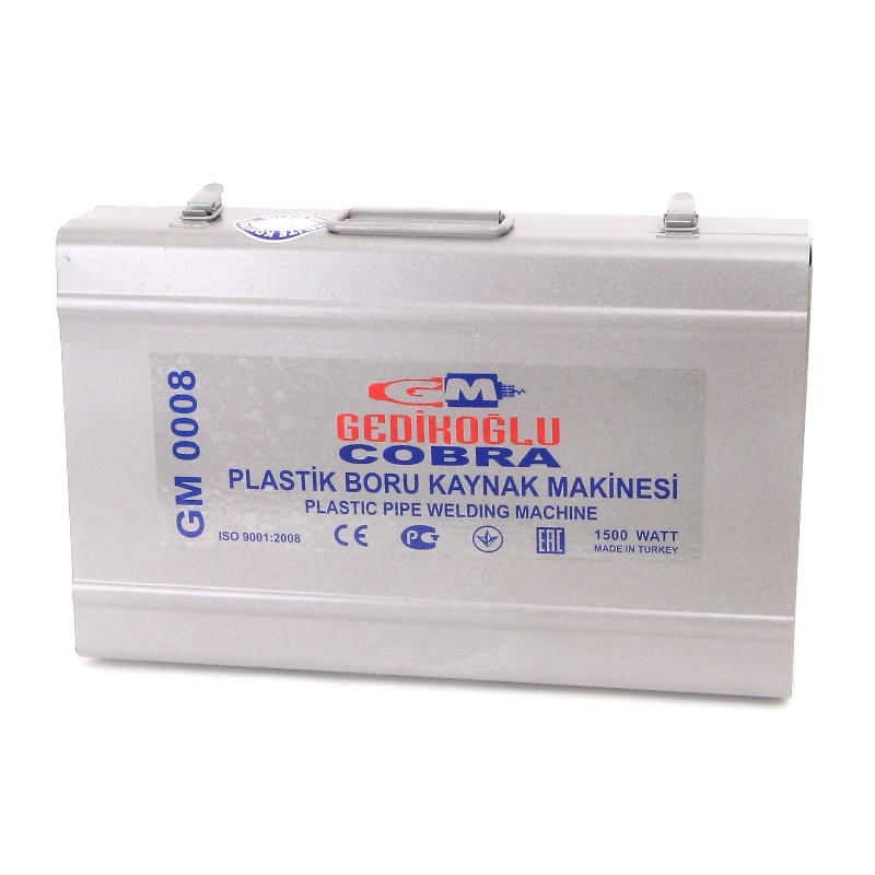 Набор монтажный GM Cobra EKONOMIK для сварки PPR-труб 1500 Вт 16-63 мм, насадки 20-40 мм, резак, рулетка GM0008