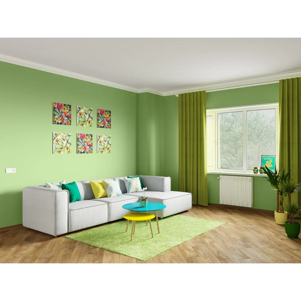 Краска Primalex Inspiro 2.5 л зелёная амазония STLM-2010473 - Вид №5